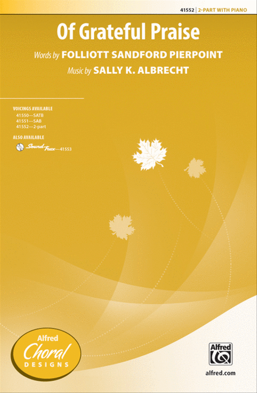 Of Grateful Praise 2-Part scores gallery preview page 1