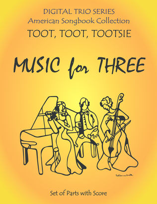 Book cover for Toot, Toot, Tootsie for Woodwind Trio