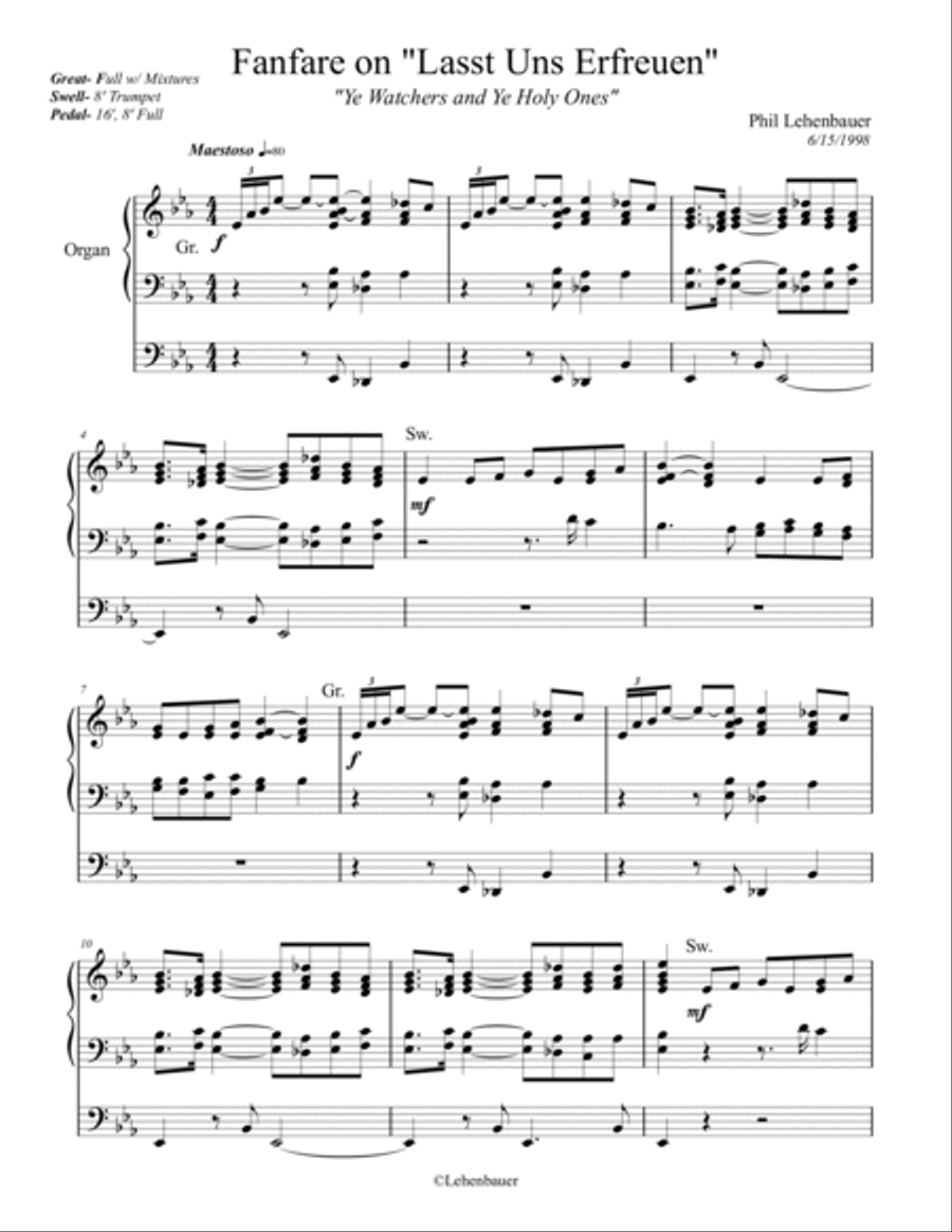 Fanfare on 