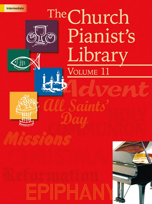 Book cover for The Church Pianist's Library, Vol. 11