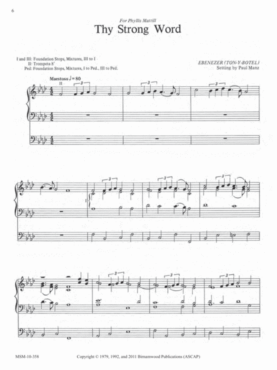 Ten Chorale Improvisations, Set 8