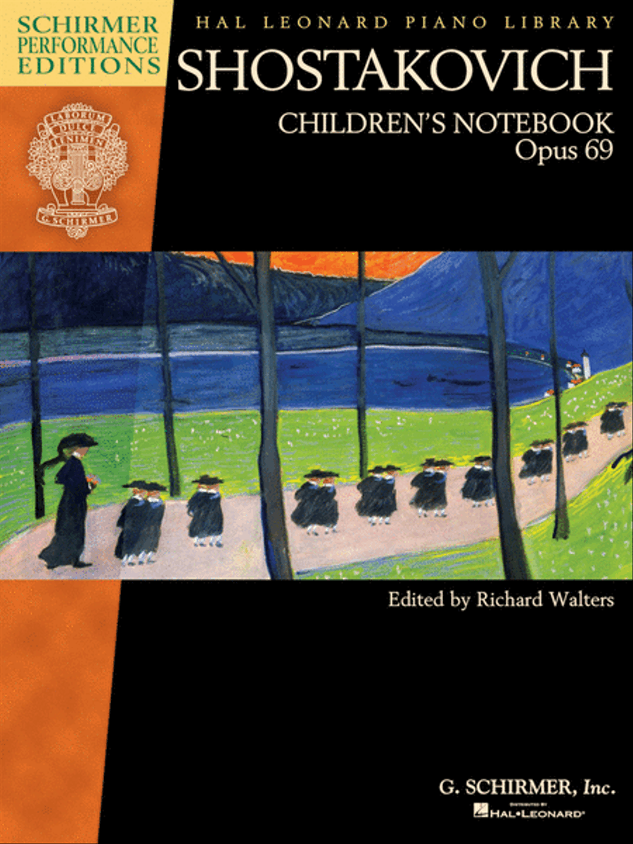 Shostakovich – Children's Notebook, Opus 69 Piano Solo scores gallery preview page 1