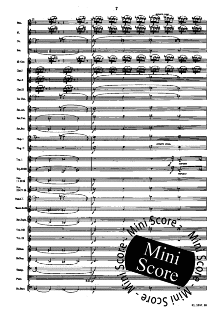 Evocazioni Evocazioni Concert Band scores gallery preview page 11