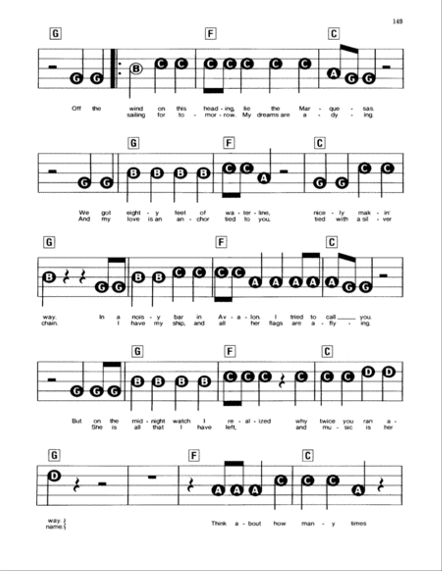 Southern Cross Southern Cross Electronic Keyboard scores gallery preview page 2