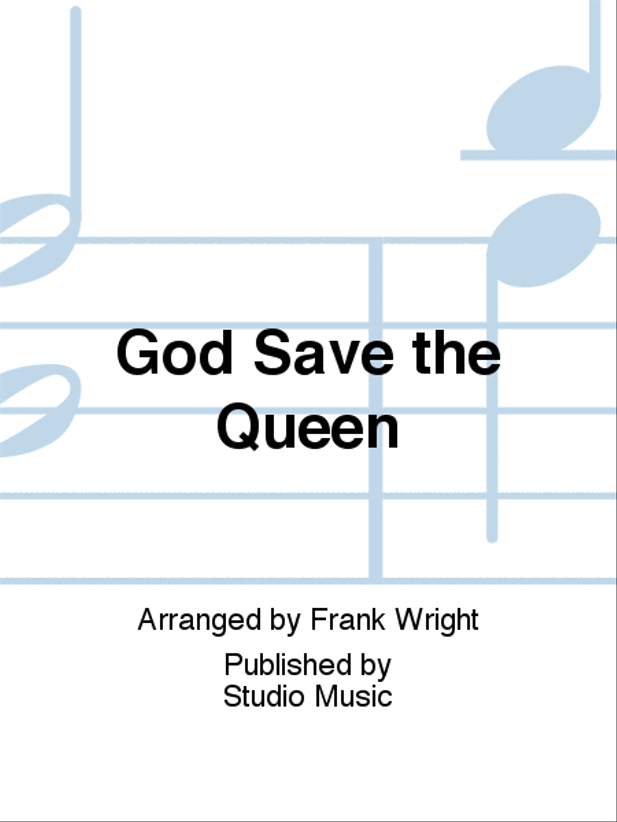 God Save the Queen Brass Band scores gallery preview page 1