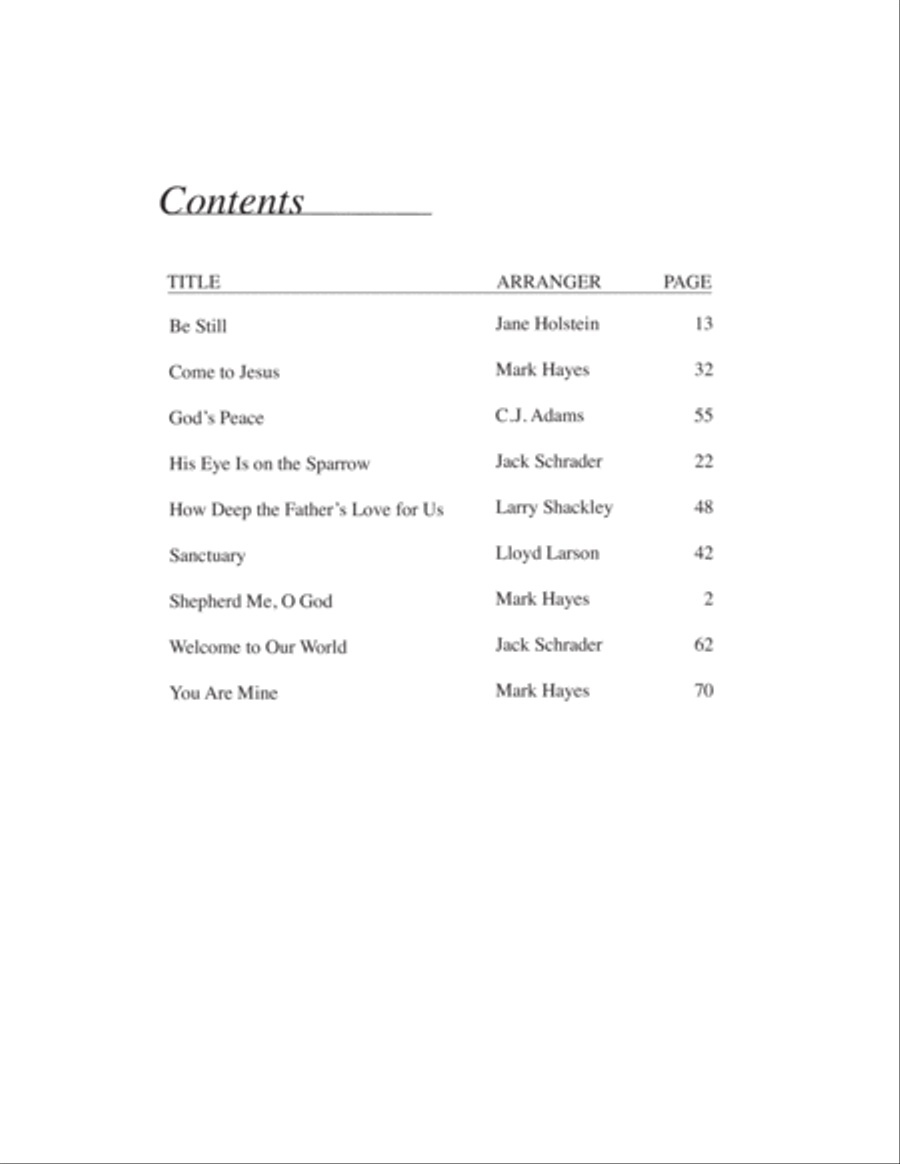 Easy Anthems, Vol. 3 3-Part scores gallery preview page 4