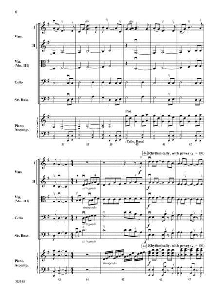 Quaker Song (How Can I Keep from Singing?): Score