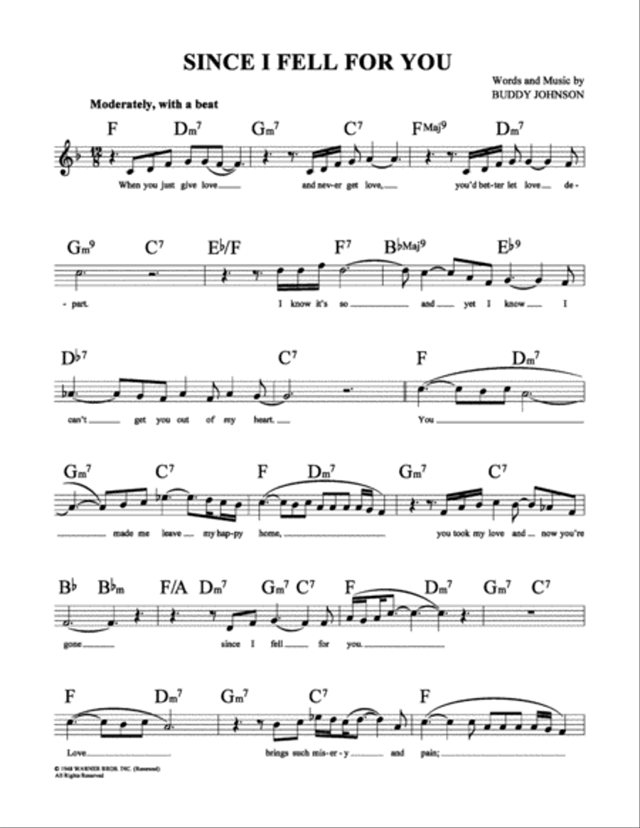 Since I Fell For You School and Community scores gallery preview page 2