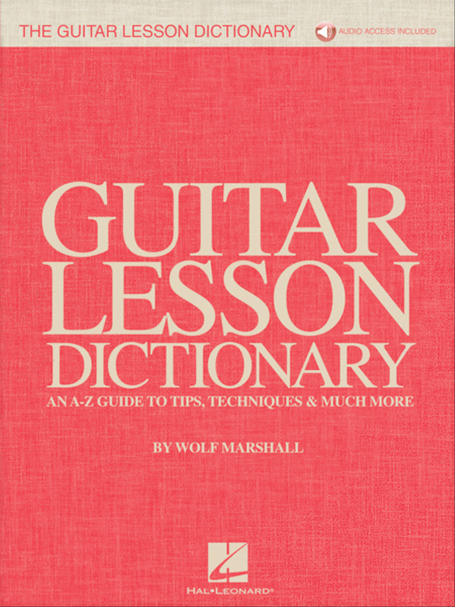 The Guitar Lesson Dictionary Guitar Tablature scores gallery preview page 1