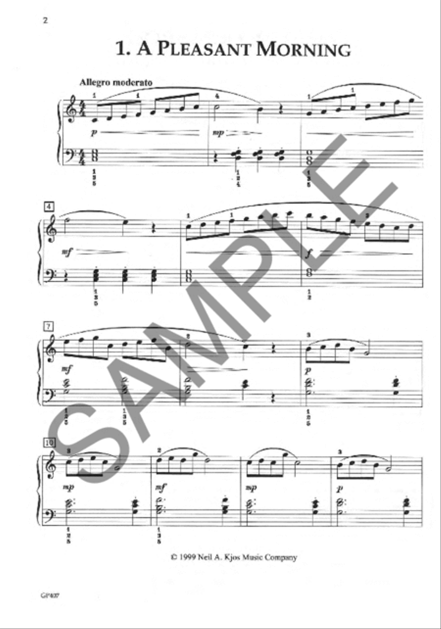 Streabbog: Twelve Easy and Melodious Studies, Opus 63 Piano Method scores gallery preview page 2