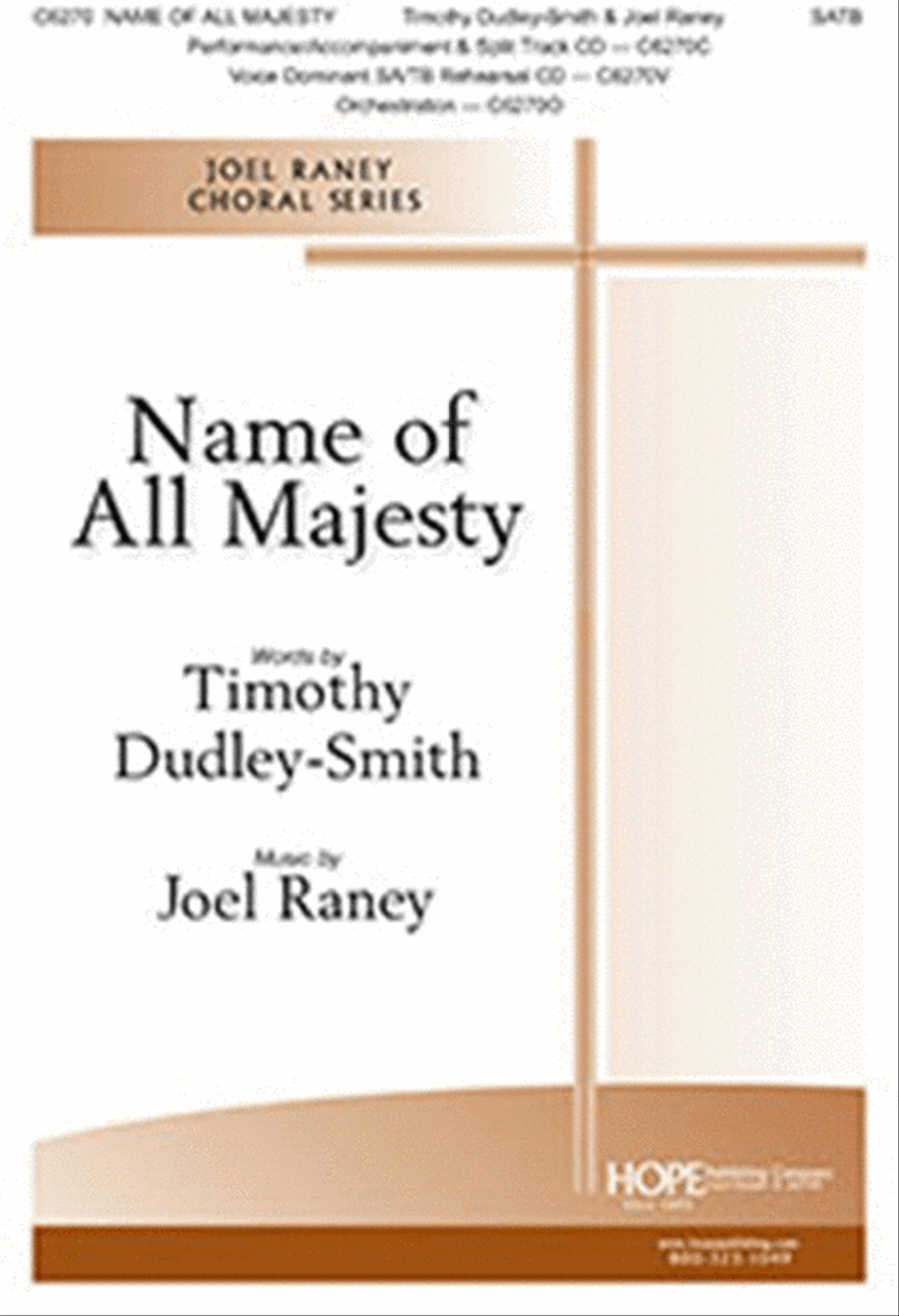 Name of All Majesty Name of All Majesty 4-Part scores gallery preview page 1