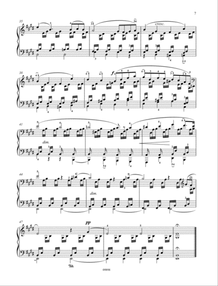 6 Songs Without Words, Op. 19 Piano Solo scores gallery preview page 4