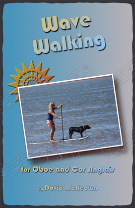 Book cover for Wave-Walking, for Oboe and Cor Anglais (or English Horn) Duet