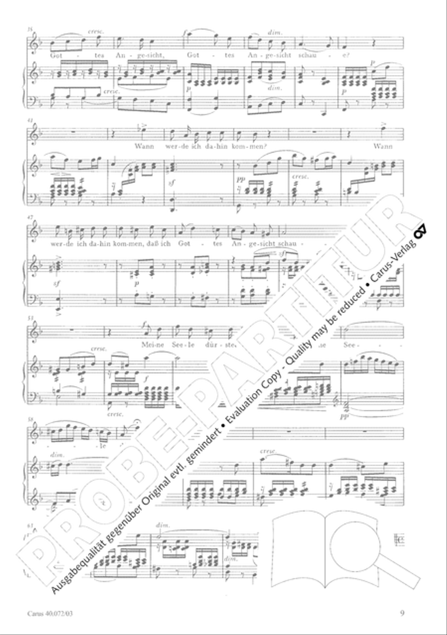 Psalm 42 4-Part scores gallery preview page 14