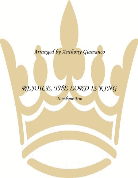 Rejoice, the Lord Is King (Trombone Trio) image number null