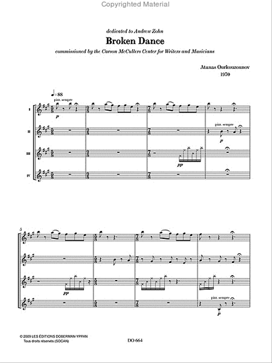 Broken Dance Guitar Ensemble scores gallery preview page 2