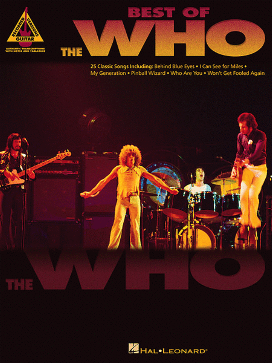 Best of The Who Electric Guitar scores gallery preview page 1
