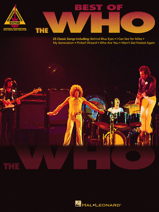 Book cover for Best of The Who