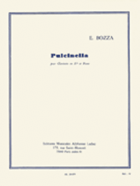 Pulcinella (clarinet & Piano)