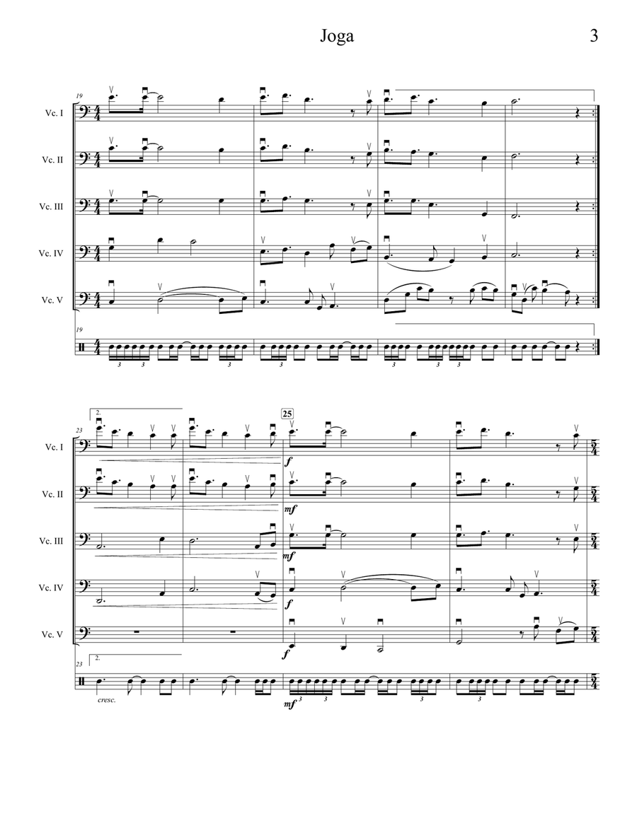 Joga Small Ensemble scores gallery preview page 3