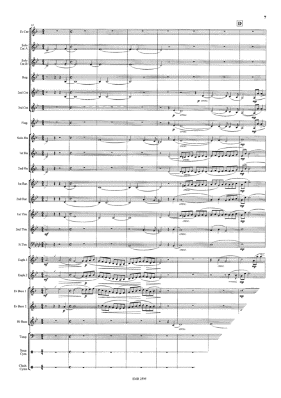 Platoon Brass Band scores gallery preview page 8
