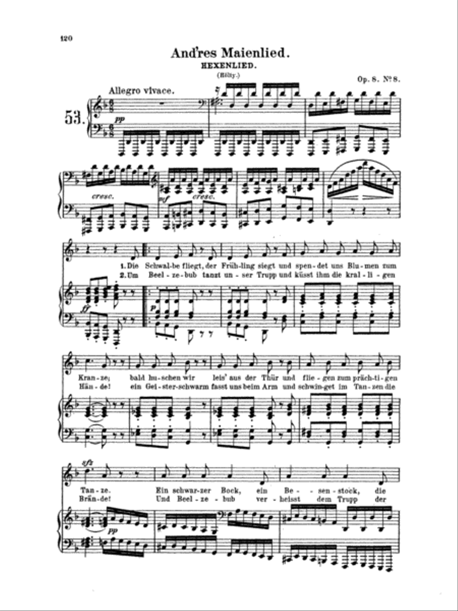 Mendelssohn: 79 Songs, Low Voice (German) Low Voice scores gallery preview page 1