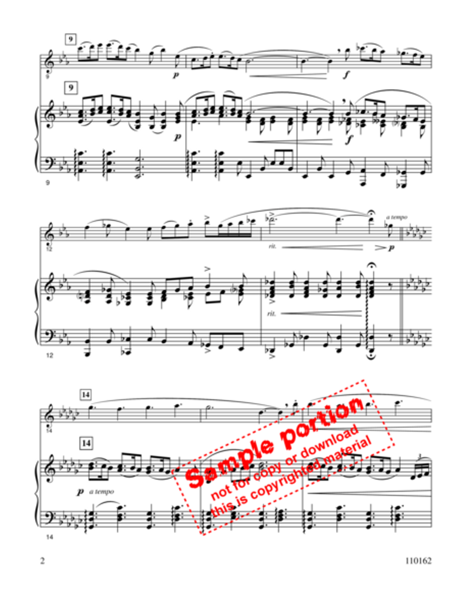 Gesu Bambino Gesu Bambino Flute Solo scores gallery preview page 3