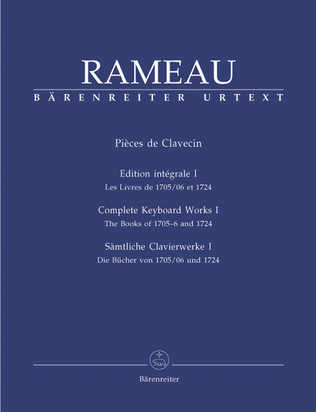 Book cover for Sämtliche Clavierwerke, Band I