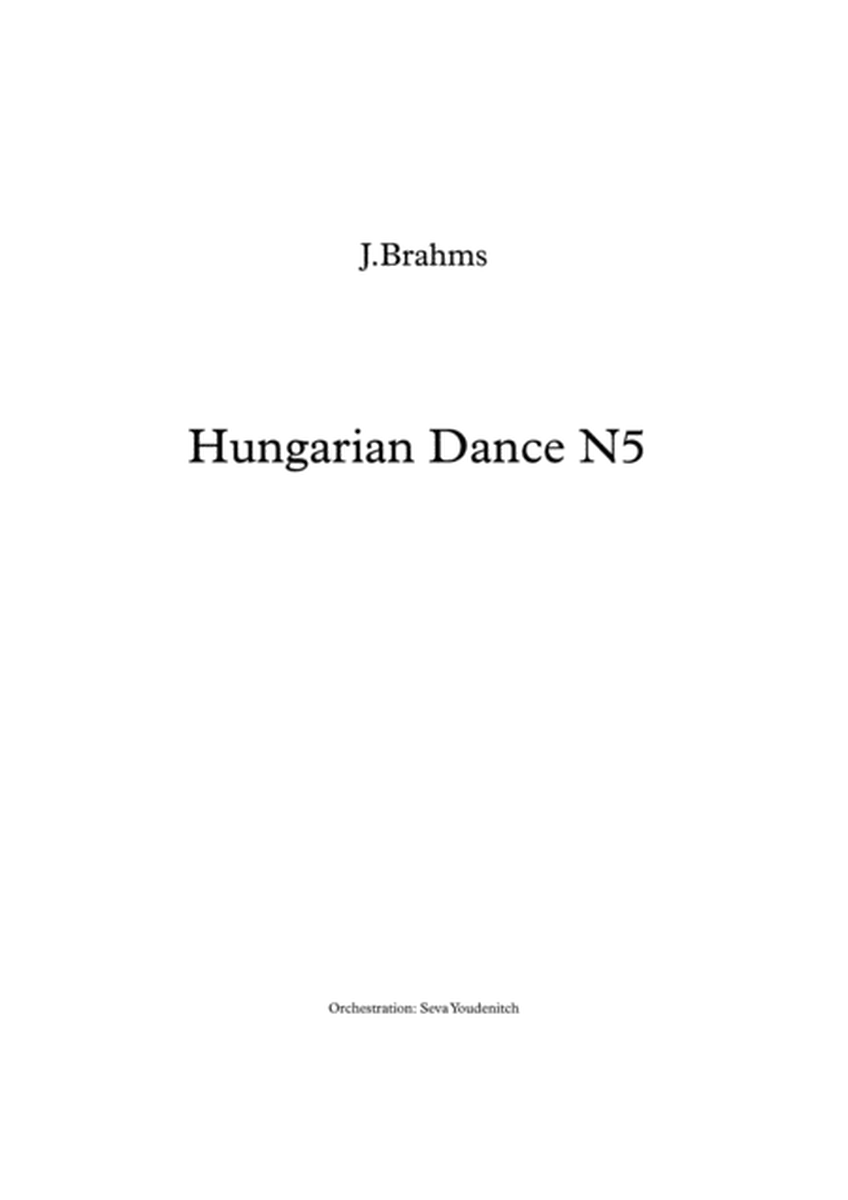 J.Brahms "Hungarian Dance" N5 for Viola and String Orchestra image number null