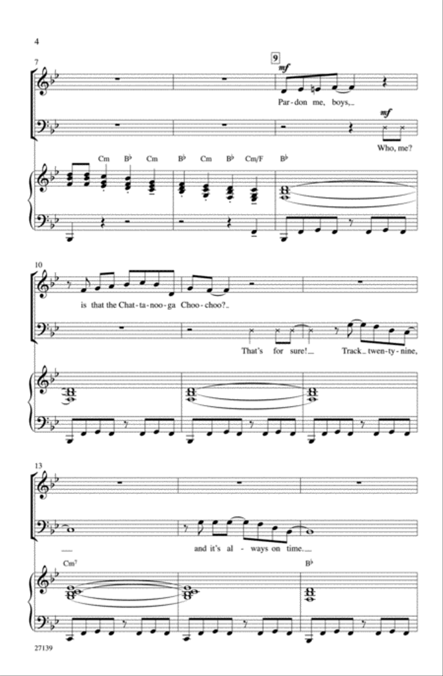 All Aboard! 3-Part scores gallery preview page 17