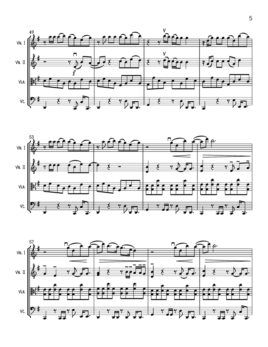 22 String Quartet scores gallery preview page 5