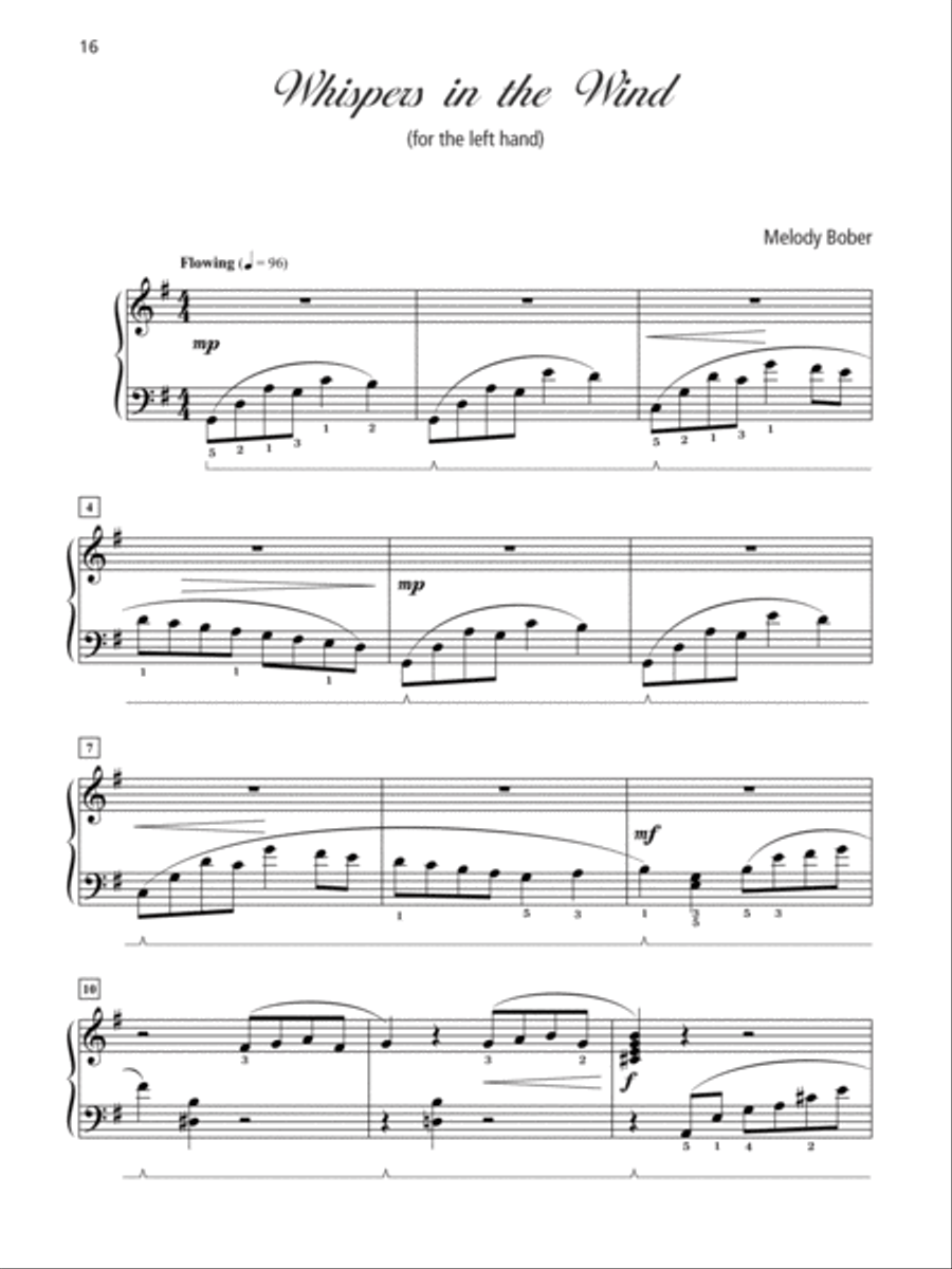 Grand One-Hand Solos for Piano, Book 5 Piano Solo scores gallery preview page 6