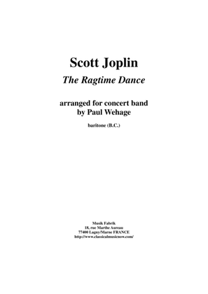 Scott Joplin: The Ragtime Dance, arranged for concert band by Paul Wehage: C baritone (BC) part