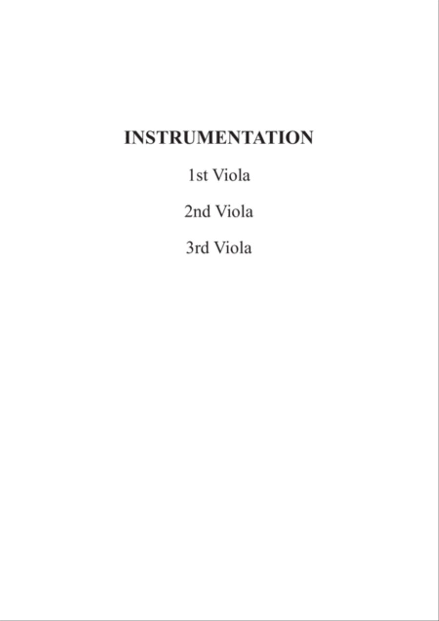 Carmen: 2 Pieces for Viola Trio String Trio scores gallery preview page 2