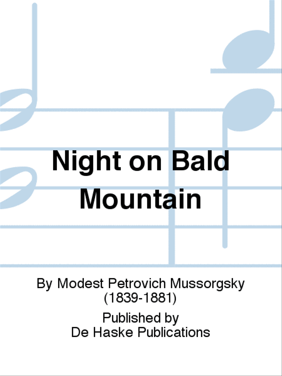 Night on Bald Mountain Concert Band scores gallery preview page 1