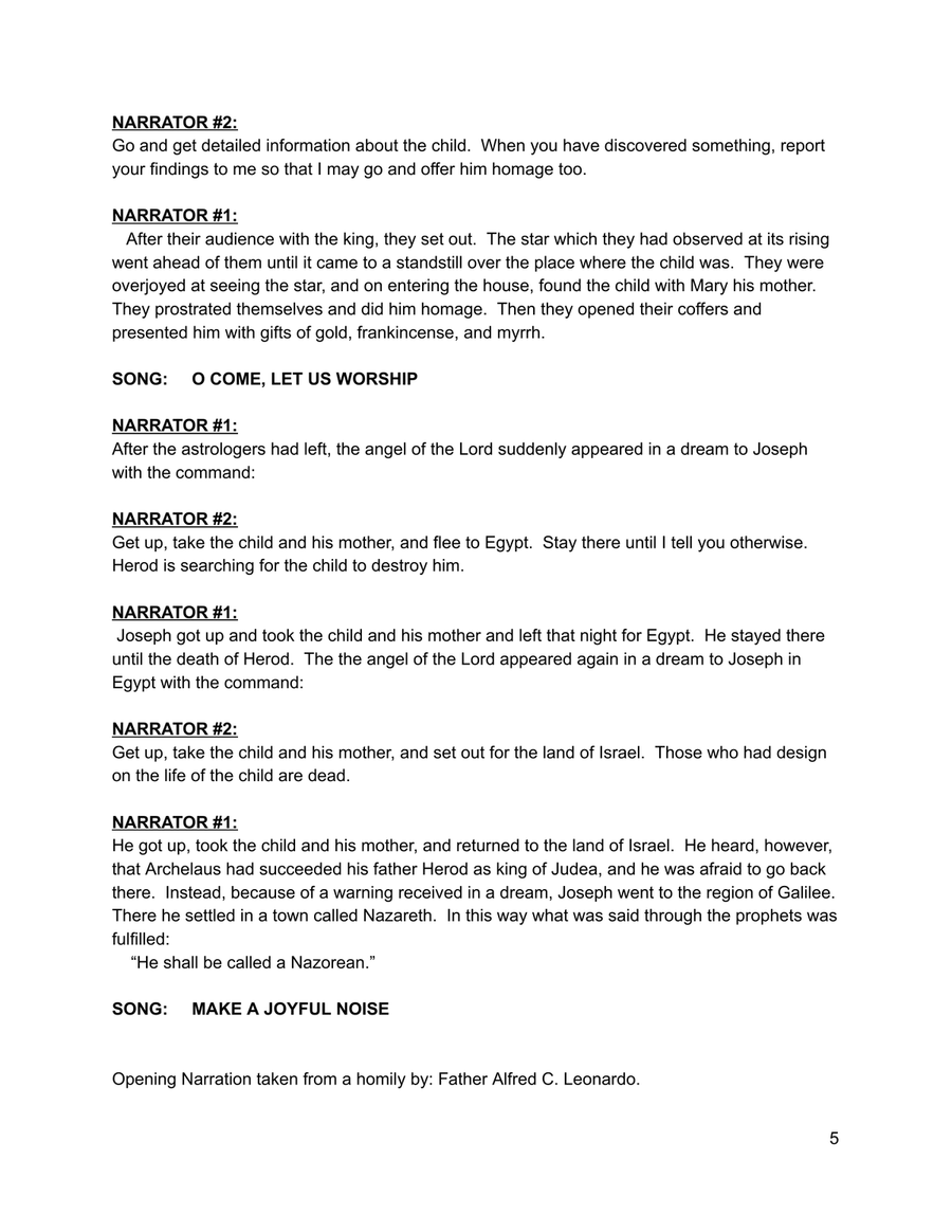 Emmanuel (God Is With Us) (A Christmas Cantata - SAB Version) 3-Part scores gallery preview page 6