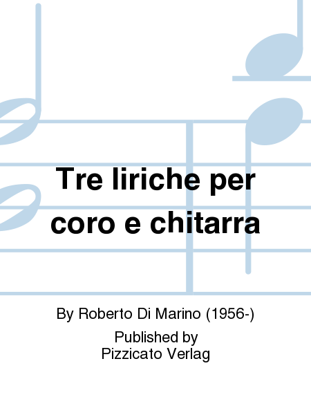 Tre liriche per coro e chitarra