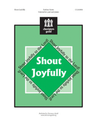 Book cover for Shout Joyfully - Unison/Two-part