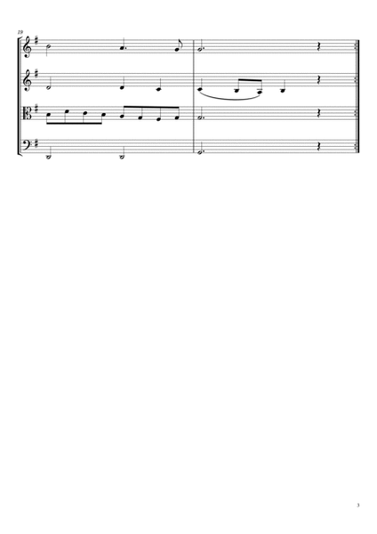 Adeste Fideles ( O Come, All Ye Faithful ) for String Quartet image number null