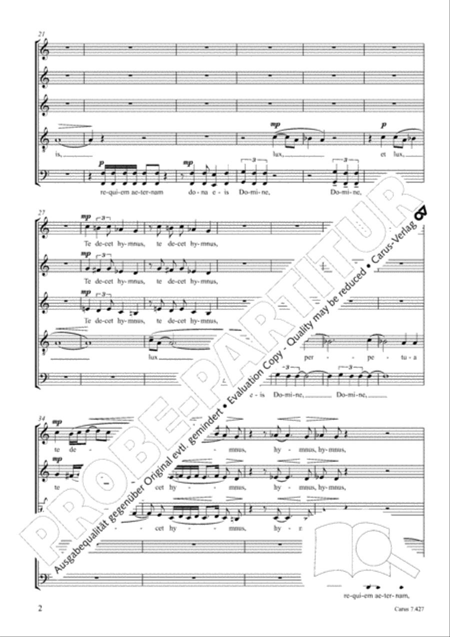 ... et lux perpetua SSA scores gallery preview page 3