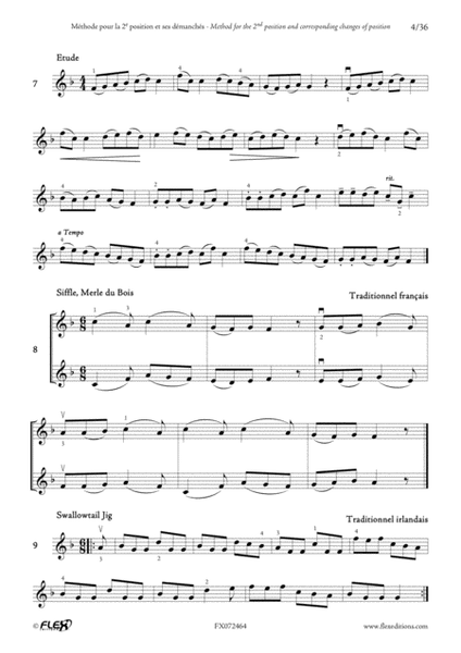 Violin Method for the 2nd Position