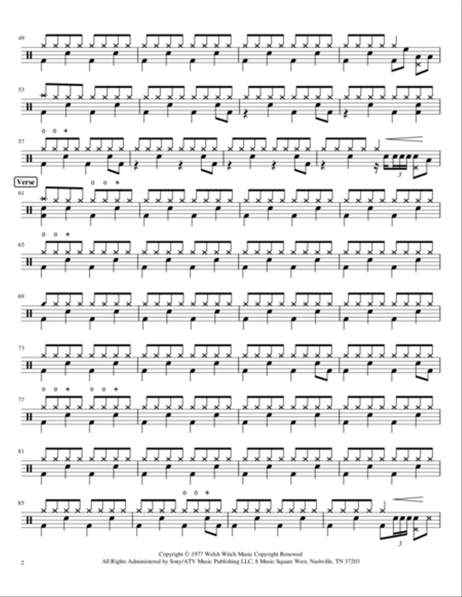 Dreams Drum Set scores gallery preview page 2