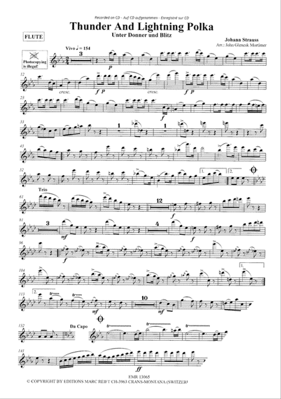 Play The 1st Flute With The Philharmonic Wind Orchestra Concert Band scores gallery preview page 4