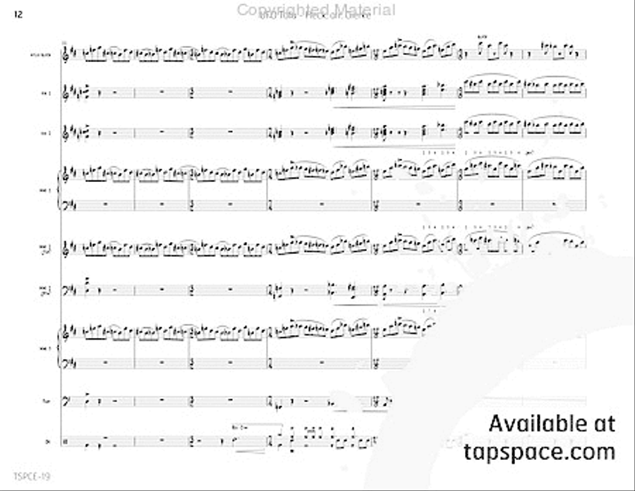 UFO Tofu UFO Tofu Percussion Ensemble scores gallery preview page 17
