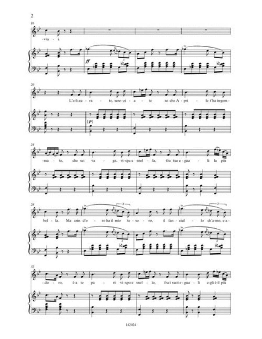 15 Composizioni Vocali da Camera – High Voice High Voice scores gallery preview page 11
