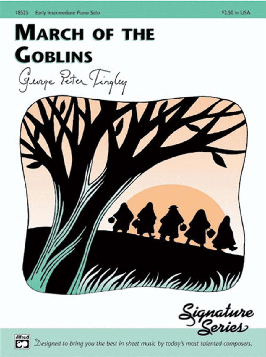 March of the Goblins Piano Solo scores gallery preview page 1