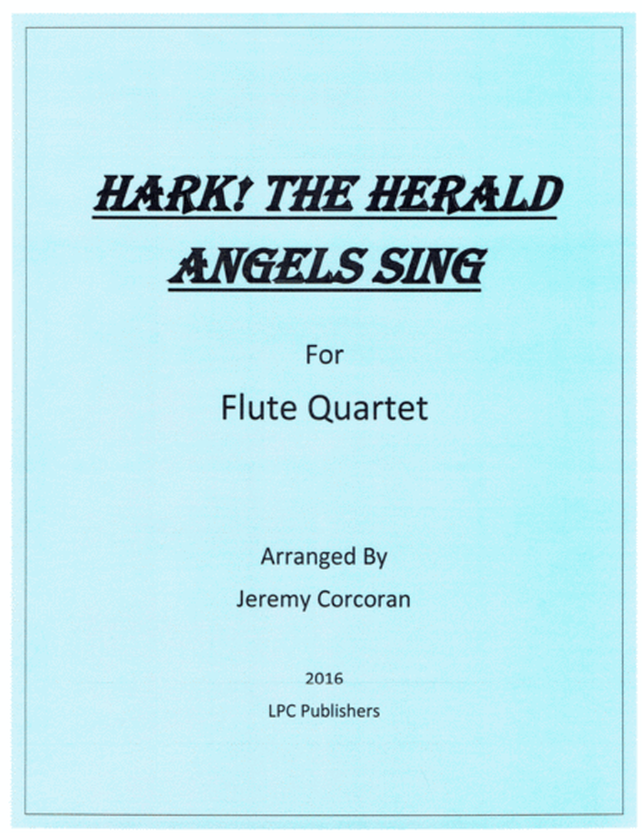 Hark! The Herald Angels Sing for Flute Quartet image number null