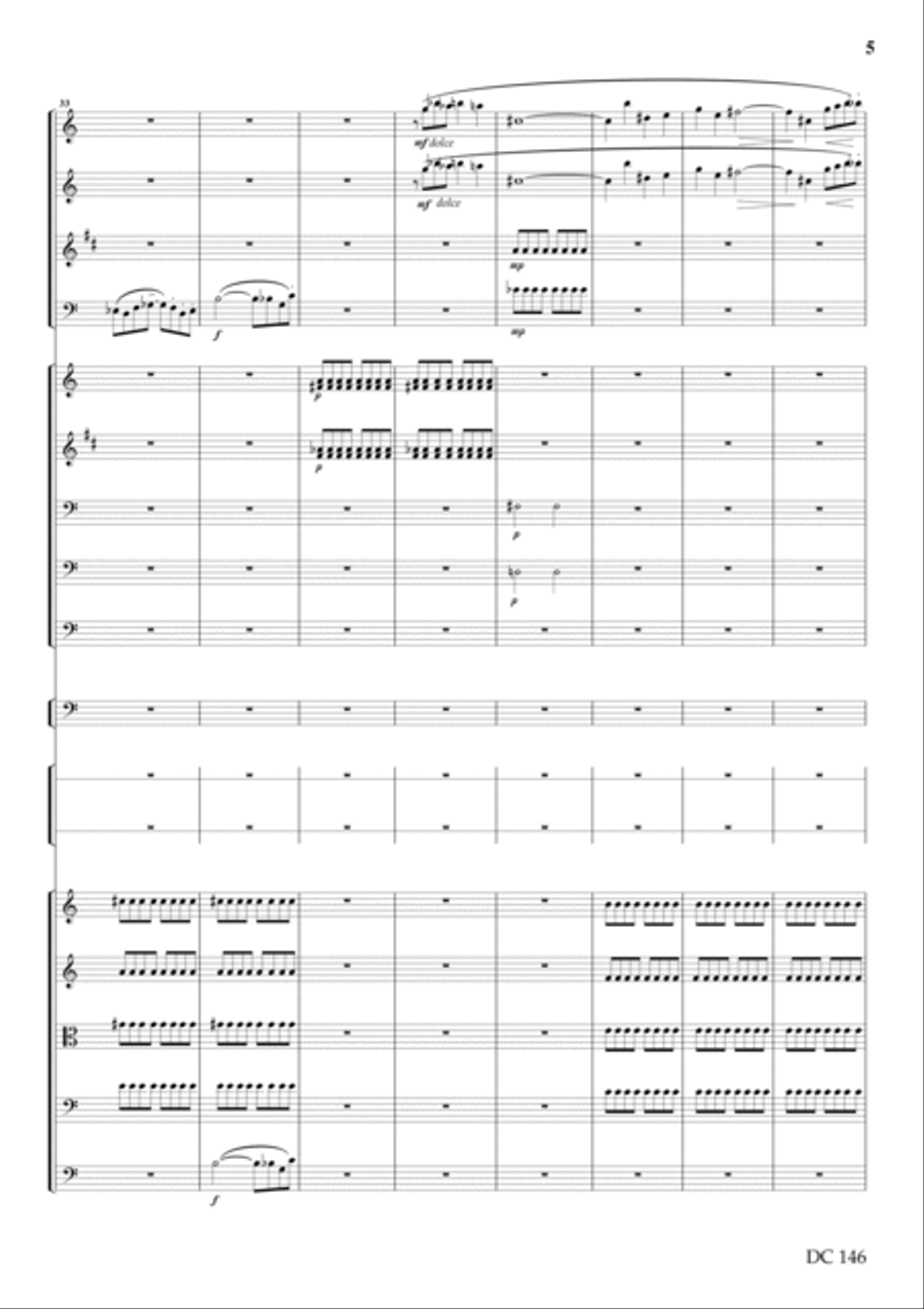 A Polytechnic Overture Large Ensemble scores gallery preview page 5