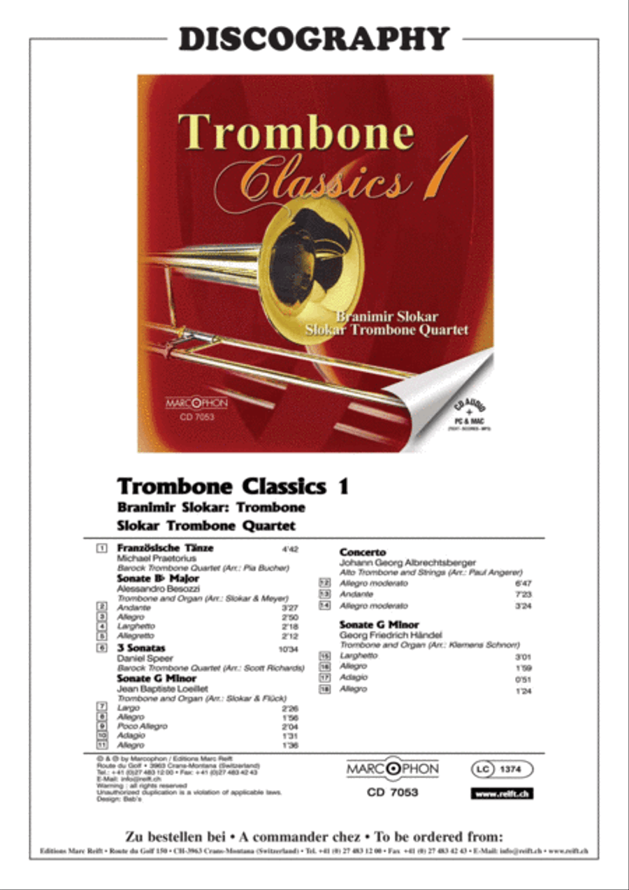 2 Sonatas Trombone Trio scores gallery preview page 3