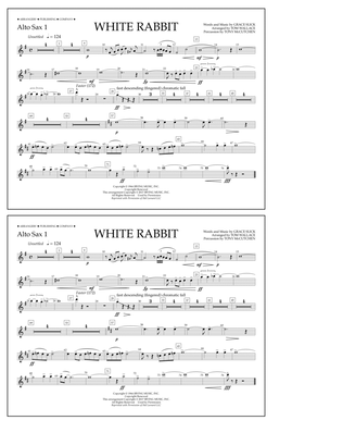 White Rabbit - Alto Sax 1